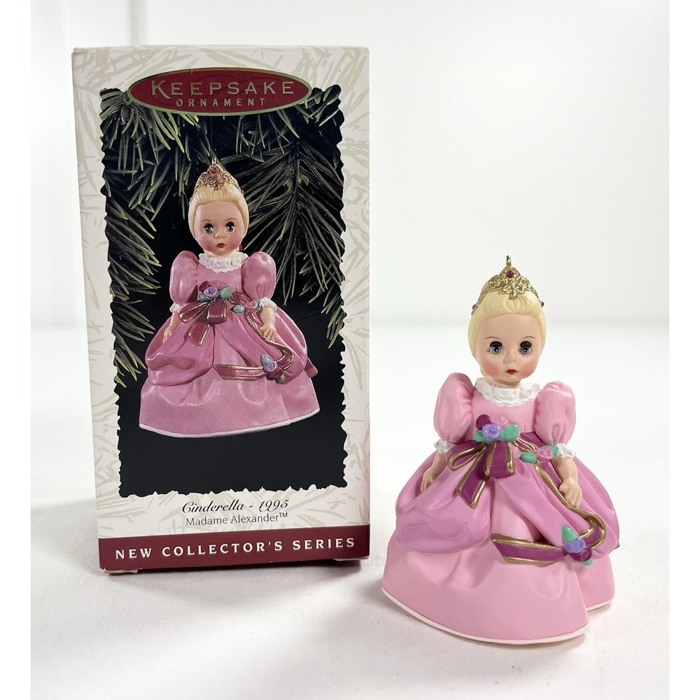 1995 Hallmark Madame Alexander Cinderella 1 Doll Ornament QX6311 Series Vintage